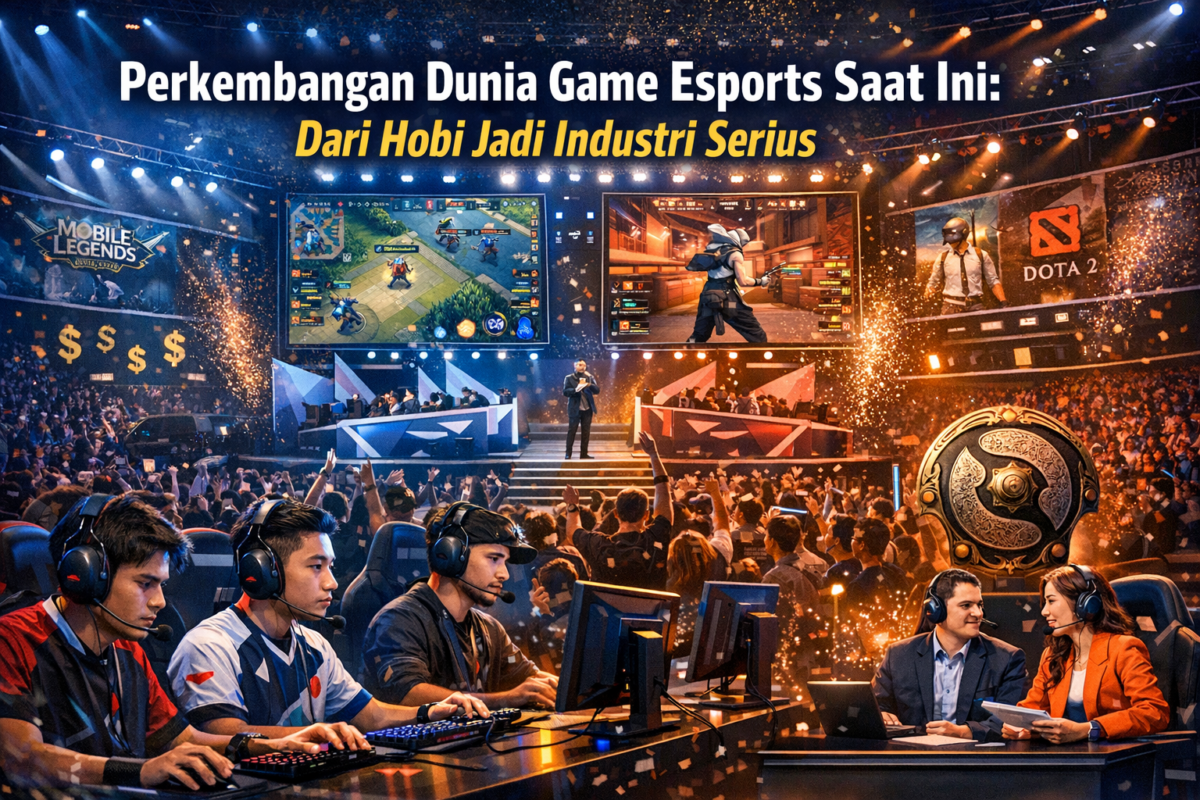 Perkembangan Dunia Game Esports Saat Ini: Dari Hobi Jadi Industri Serius